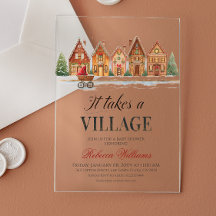 Rustic Barnvagn byage Houses Winter Baby Shower