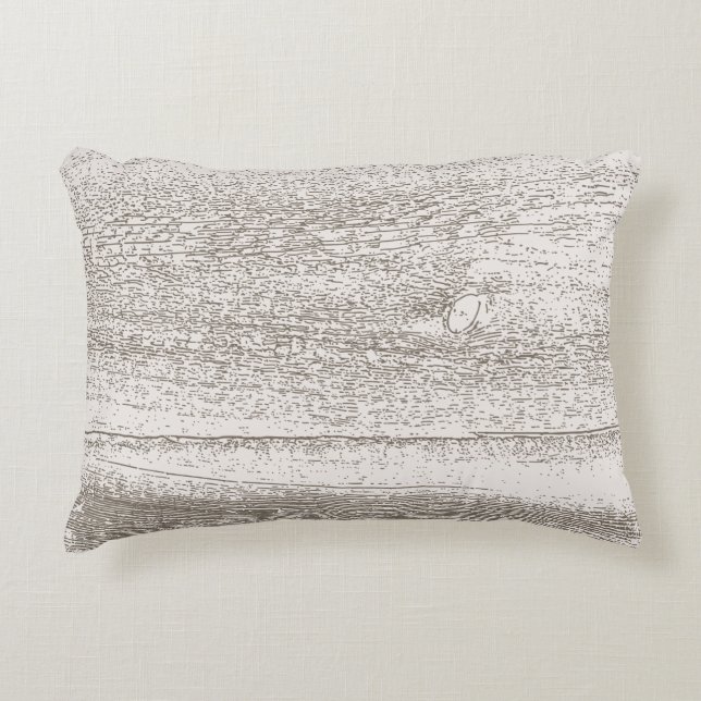 Rustic Barnwood Family Regler Home Decor Prydnadskudde (Framsidan)