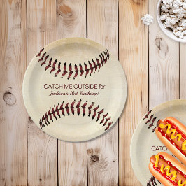 Rustic Baseball Strings Party
