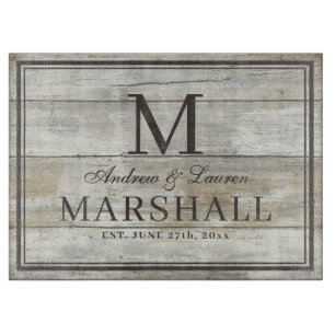 Rustic BBQ Par Namn Driftwood Bröllop