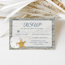 Rustic Beach Driftwood Sand Dollar-Bröllop OSA