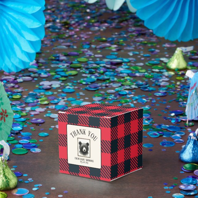 Rustic Bear Nursery Presentaskar (Part)