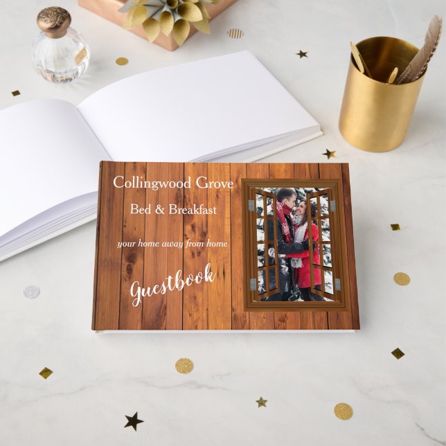 Rustic Bed and Breakfast Guest Bok 🌿 Land Inn (Framsida öppen)