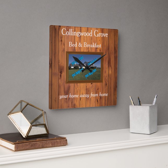 Rustic Bed and Breakfast 🌿 Land Inn Fyrkantig Klocka (Kontor)