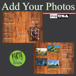 Rustic Bed and Breakfast 🏡 Trifold Brochure