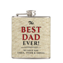 Rustic Beige Best Pappa Alltid Far's Day