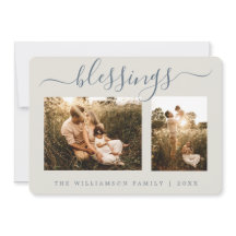 Rustic Berries Sprig julfotoport, Helgdag