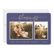 Rustic Berries Sprig julfotoport, Helgdag