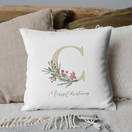 Rustic Berry Gren Första jul Kudde