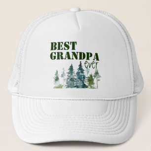 Rustic Best Grandpa nånsin Keps