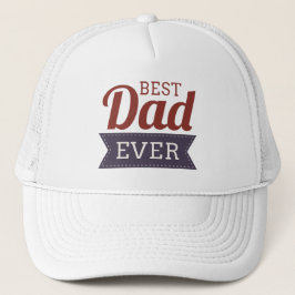 Rustic Best Pappa någonsin Far's Day Keps