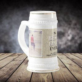 Rustic Best Pappa någonsin Photo Far's Day Sejdel