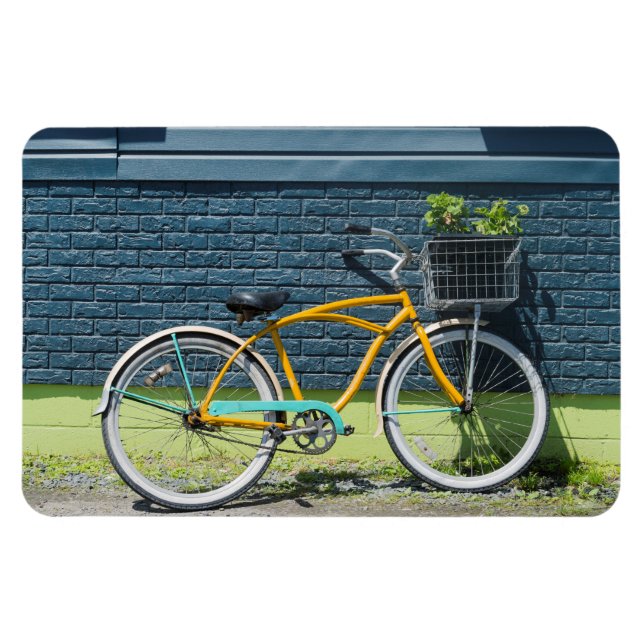 Rustic Bike Magnet (Horisontell)