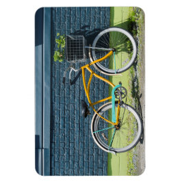 Rustic Bike Magnet