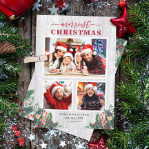 Rustic Birch Mistletoe Merriest jul 3 Photo