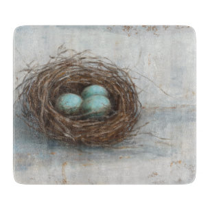 Rustic Bird Nest - Blue