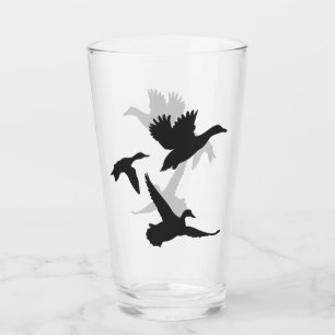 Rustic Black Flies Ankor Silhouette Glaskopp
