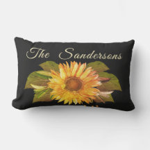 Rustic Black Golden Gult Solros