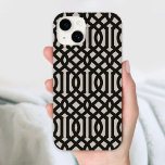 Rustic Black Trellis<br><div class="desc">Modern rustic trellis-skrivarväska. Anpassa den med ditt namn som monogram eller annan anpassningsbar. Klicka på knappen Anpassa om du vill lägga till en egen text och skapa en unik text av god design.</div>