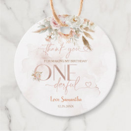 Rustic Blommigt är inte hennes födelsedag Gåvor Etiketter