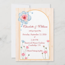 Rustic Blommigt Bröllop