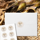 Rustic Blommigt Brown Neutralt Fall Flowers Bröllo Runt Klistermärke<br><div class="desc">Rustiska blommigtens bröllopsmärken till användan som kuvertförseglingar, klistermärken, livsmedelsetiketter osv. Konstruktionen har en vacker blombukett med jordnära neutralt bröllop färg i nyans av brunt, rosa, elfenben och brunt. Boho chic autumnal land blommigt design med elegant, enkel, modern text. Perfekt för fallbröllop, landsbyggsbröllop, bröllop eller trädgård i lada, gods och vinodlingar...</div>