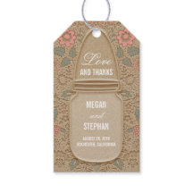 Rustic Blommigt Mason Burk Bröllop