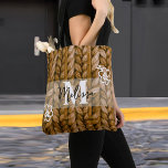 Rustic Blommigt Monogram Tote Bag | Gift för henne Tygkasse<br><div class="desc">Chic monogram till väskan. En tänkvärd födelsedagspresent till Morsa eller en personlig-bridesi-gåva som hon kommer att ge kärlek och använda varje dag.</div>