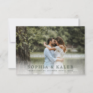 Rustic Blommigt OSA Kort