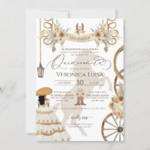 Rustic Blommigt Solros Charro Dress Quinceanera I