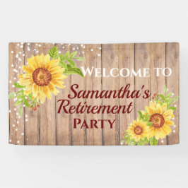 Rustic Blommigt Solros Pension Party