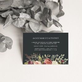 Rustic Bloom | Bröllop hotellboende Tilläggskort