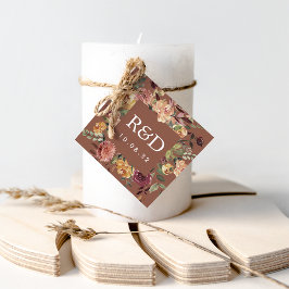 Rustic Bloom | Vattenfärg Ram Bröllop Gåvor Etiketter