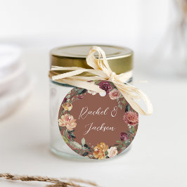 Rustic Bloom | Vattenfärgning Bröllop Gåvor Etiketter
