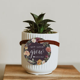 Rustic Bloom | Växt- eller utsäde av Låt Kärlek vä Gåvor Etiketter