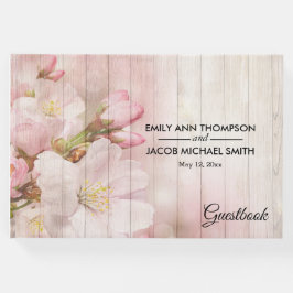 Rustic Blooms | Cherry Blommar Bröllop Gästböcker