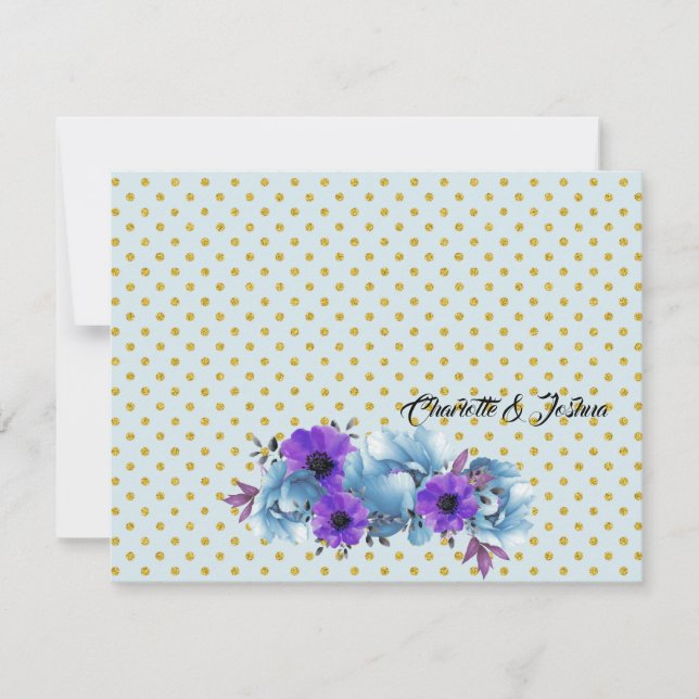 Rustic Blue Cottage Ro Bröllop Suite Rehearsal (Framsida)