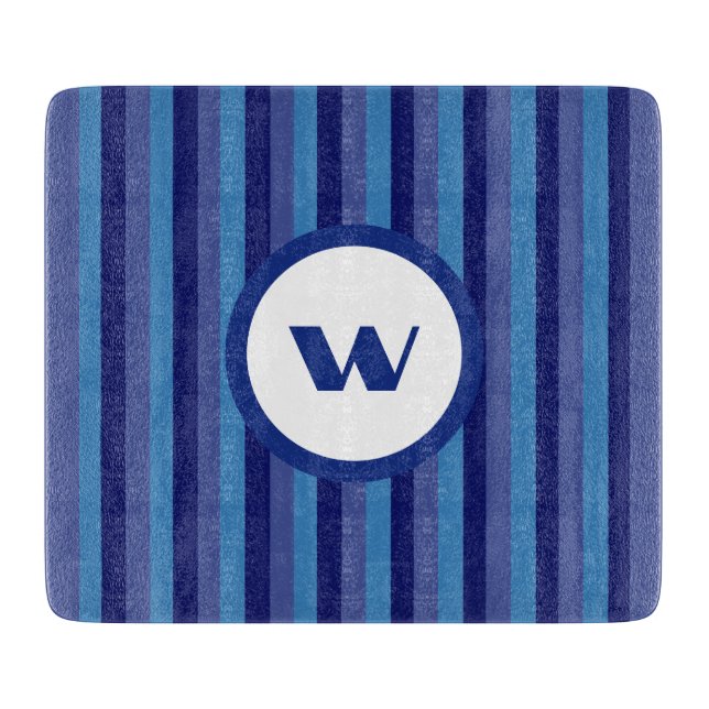 Rustic Blue Monogram & Rand (Framsidan)