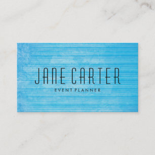 Rustic Blue Visitkort
