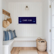 Rustic Boat Anchor Nautical Location eller Namn