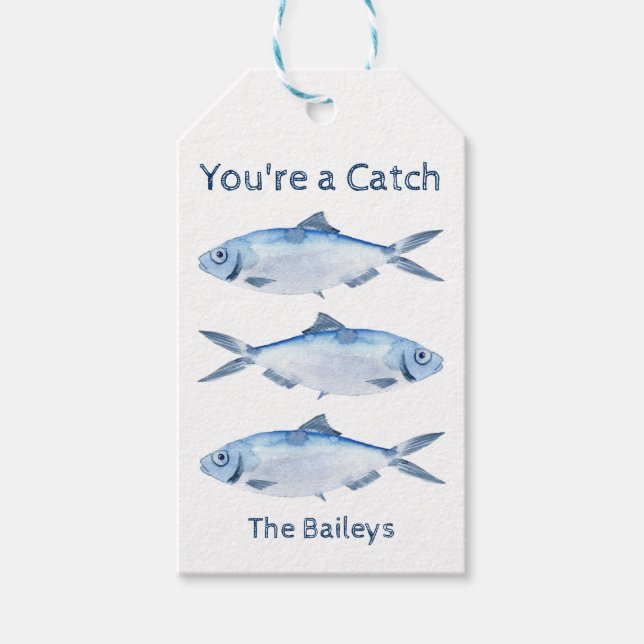 Rustic Boat Life Buoy Nautical Gift Märkre Presentetikett (Framsidan)