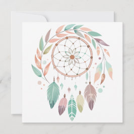Rustic Bohemian Dream Catcher Spara Datumet
