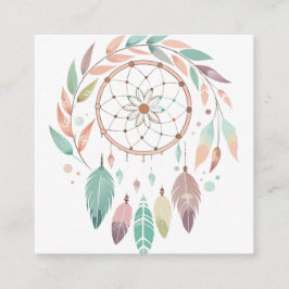 Rustic Bohemian Dream Catcher Tilläggskort