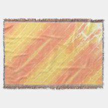 Rustic Boho Avslappnad Sommar Gult Peach Mönster F