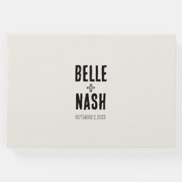 Rustic Boho Barn Bröllop Gästböcker