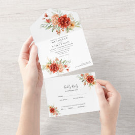 Rustic Boho Blommigt Bröllop