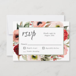 Rustic Boho Blommigt Bröllop OSA