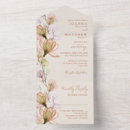 Rustic Boho Blommigt Terracotta Autumn Fall Weddin