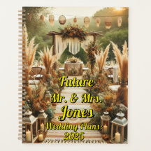 Rustic Boho Bröllop-Mr & Mrs Personalizable