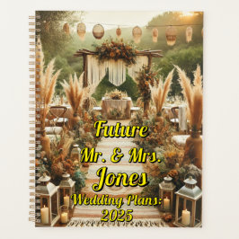 Rustic Boho Bröllop-Mr & Mrs Personalizable